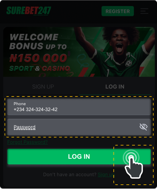 1. How to place a bet